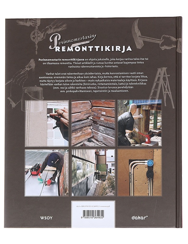 Perinnemestarin remonttikirja - Hannu Rinne - Tietokirjat ja oppaat - 10105629513 - 1