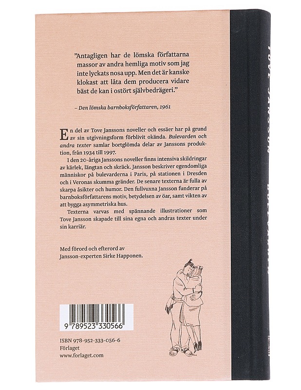 Bulevarden och andra texter - Jansson, Tove - Romaanit ja novellit - 10105629697 - 1