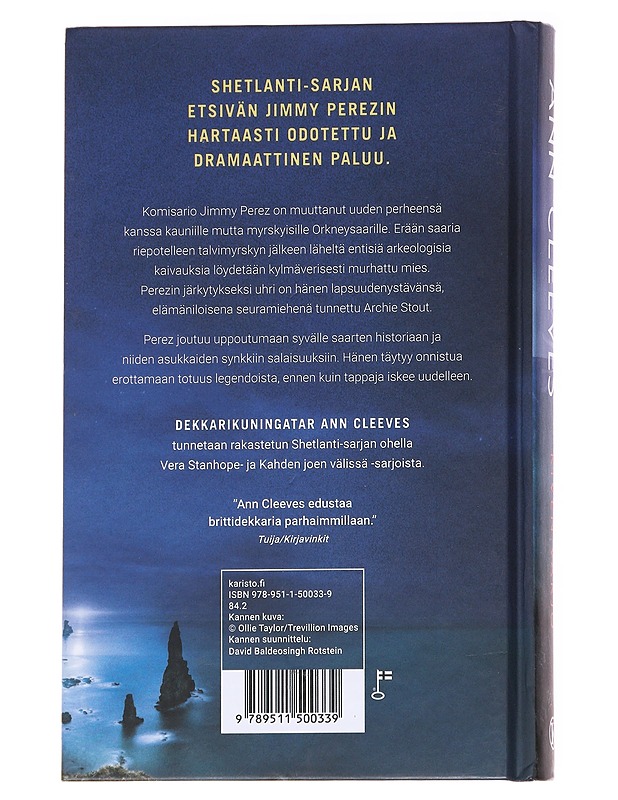 Kiven varjo - Cleeves, Ann - Romaanit ja novellit - 10105629890 - 1