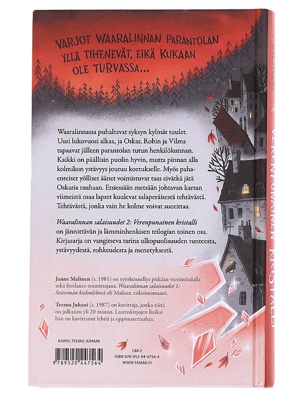 Verenpunainen kristalli - Malinen, Janne - Nuorten kirjat - 10105629899 - 1