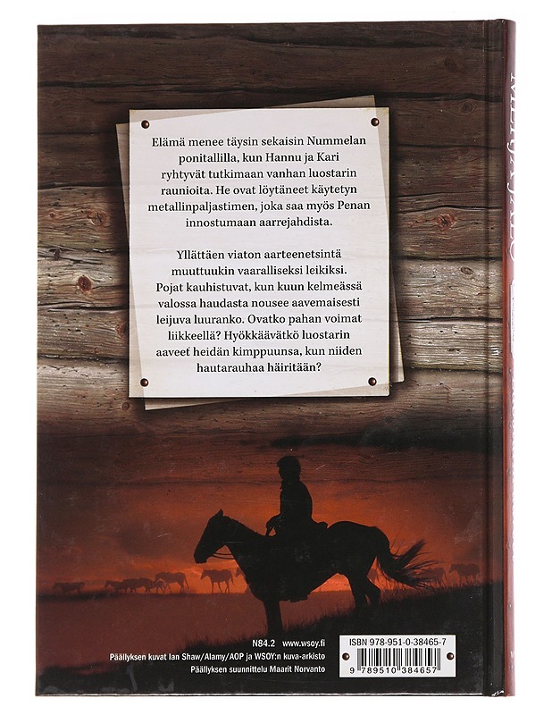 Luostarin aaveet - Merja Jalo - Nuorten kirjat - 10105629908 - 1