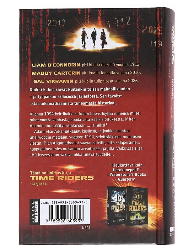Tuomiopäivän koodi - Scarrow, Alex - Fantasia- ja scifi - 10105629936 - 1