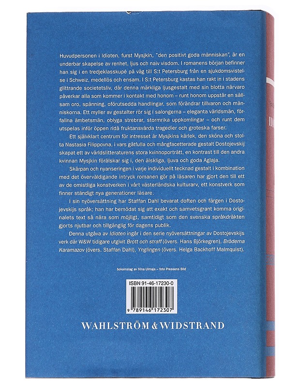 Idioten  - Dostojevski, F. M.  - Romaanit ja novellit - 10105629965 - 1