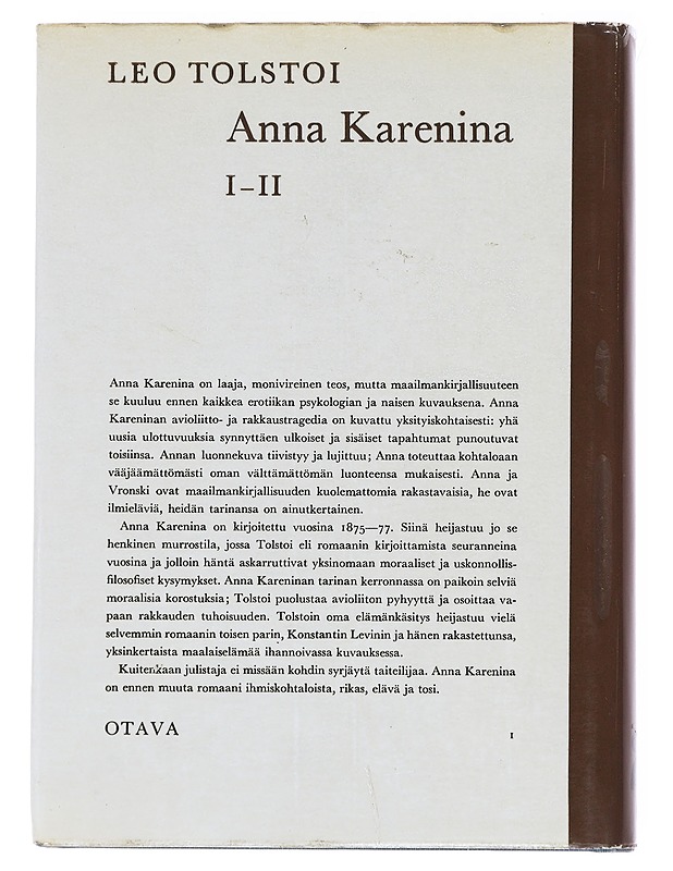 Anna Karenina, 2. nide  - Leo Tolstoi - Kaunokirjallisuus - 10105630049 - 1