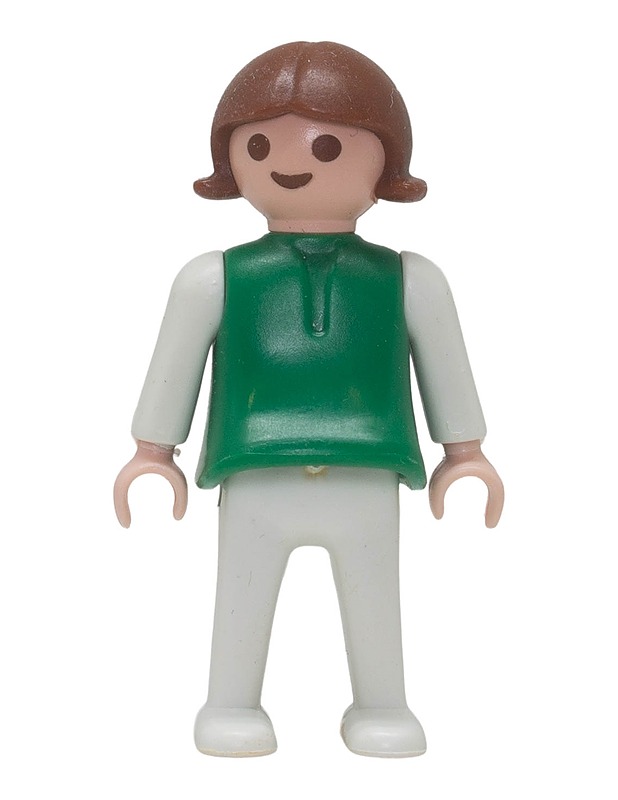 PLAYMOBIL Vintage Lapsihahmo (Vihreä liivi & valkoiset housut) - Lasten figuurit - 10105630081 - 0