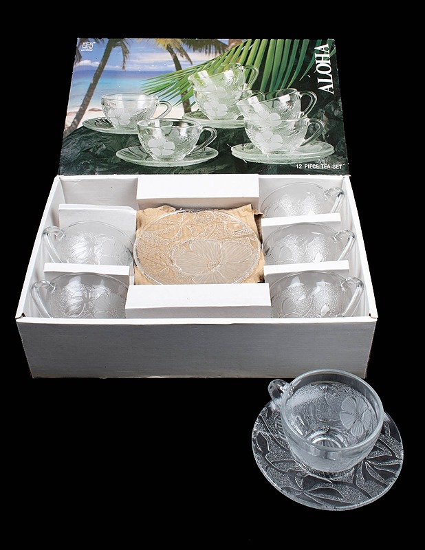 KIG GROUP Aloha teekuppisetti, 12 osaa - Mukit ja kahvikupit - 10105630097 - 0