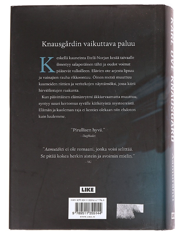Aamutähti - Knausgård, Karl Ove - Romaanit ja novellit - 10105630093 - 1