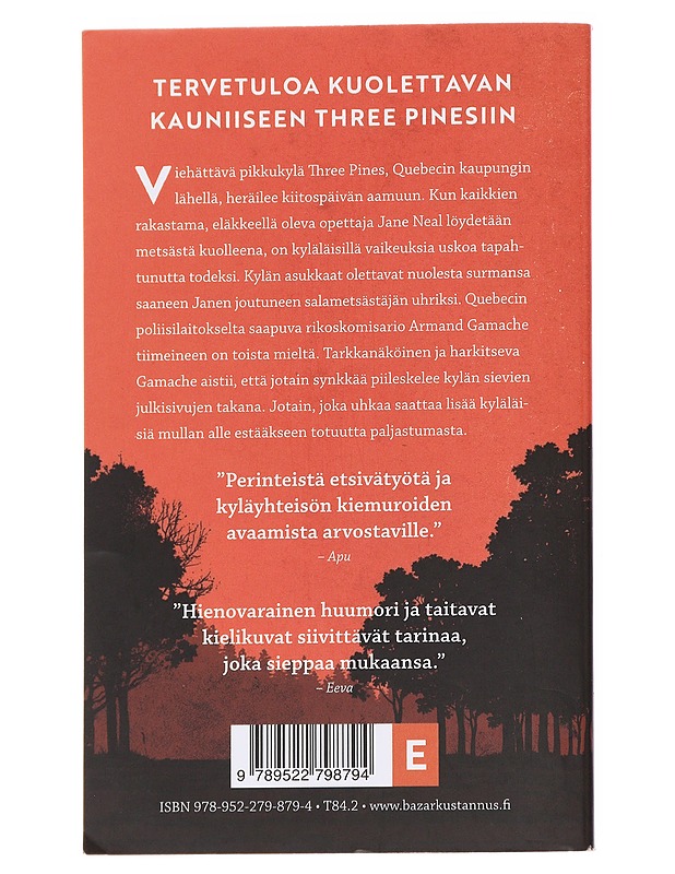 Kuolema kiitospäivänä - Louise Penny - Kaunokirjallisuus - 10105630115 - 1