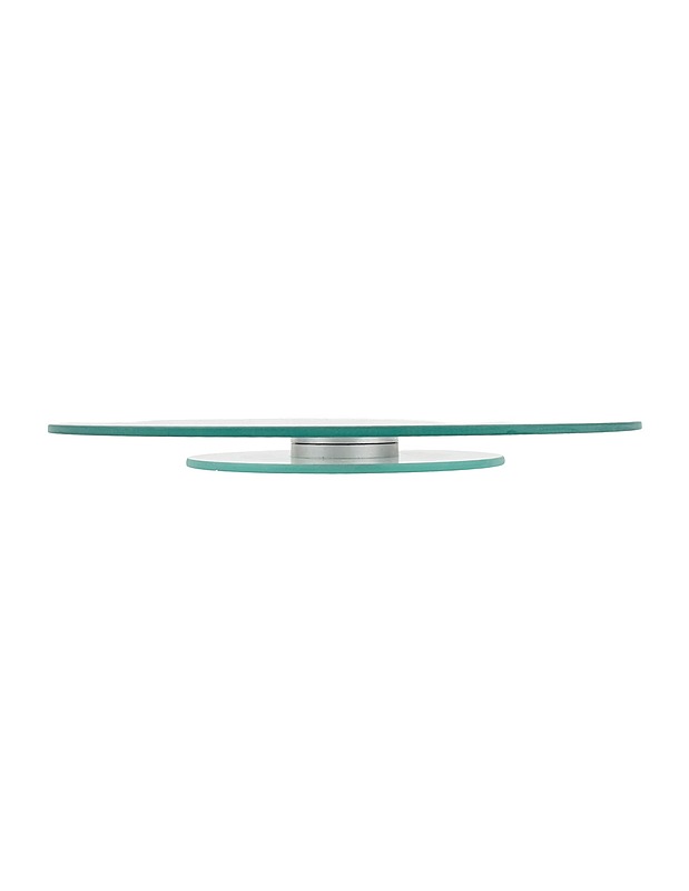 SARAH PEYTON HOME Tempered Glass Lazy Susan pyörivä tarjoilualusta - Tarjoiluastiat - 10105630141 - 2