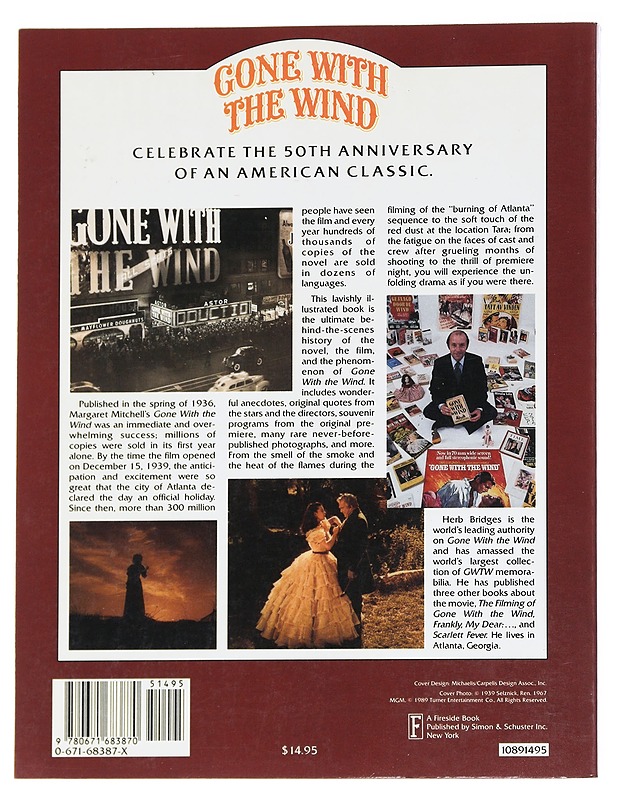 Gone with the wind - Bridges, Herb - Musiikki- ja elokuvakirjat - 10105630157 - 1