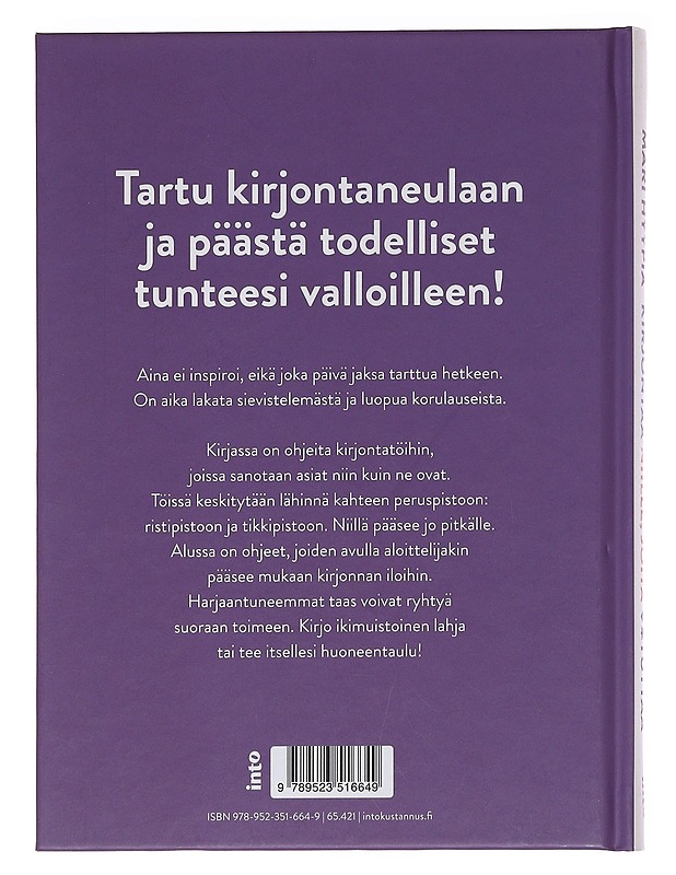 Kirjontaa niille, joita v*tuttaa - Hyypiä, Mari - Käsityökirjat - 10105630159 - 1