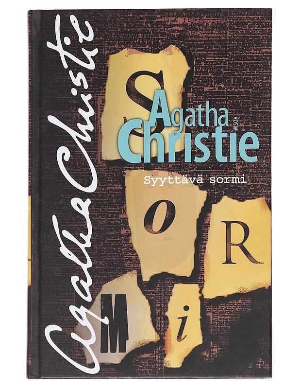 Syyttävä sormi - Christie, Agatha - Romaanit ja novellit - 10105630177 - 0