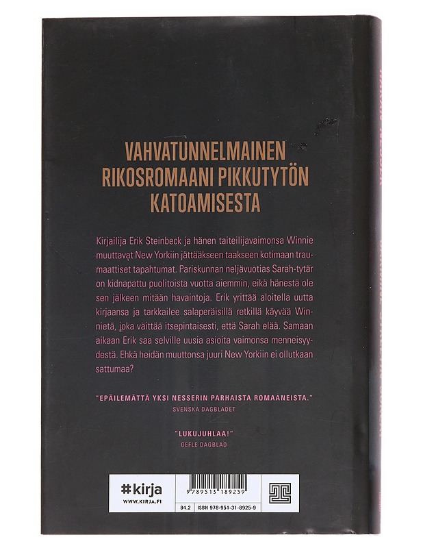 Carmine Streetin sokeat - Nesser, Håkan - Romaanit ja novellit - 10105630185 - 1