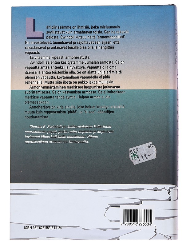 Armoherätys - Charles R. Swindoll - Harrastekirjat - 10105630226 - 1