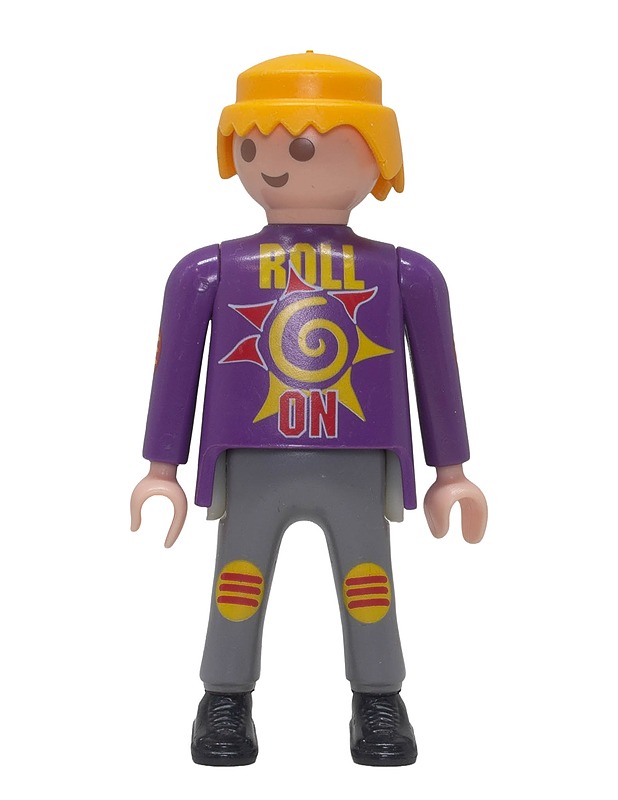 PLAYMOBIL Rullaluistelijapoika / Skateboarder (Setti 3011) - Lasten figuurit - 10105630223 - 0