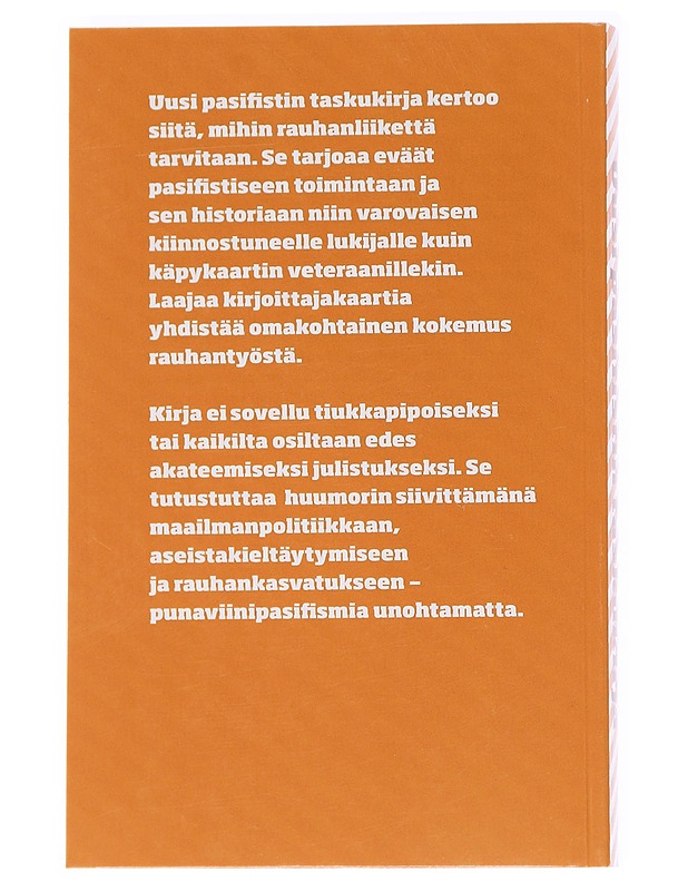 Uusi pasifistin taskukirja - Hellsten, HK - Kirja lahjaksi - 10105630270 - 1