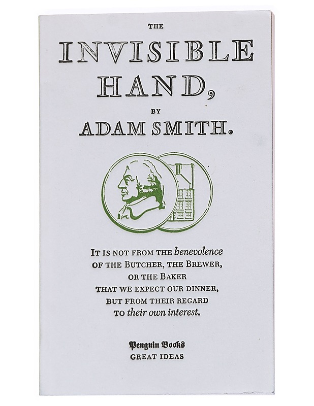 The Invisible Hand - Adam Smith - Romaanit ja novellit - 10105630288 - 0