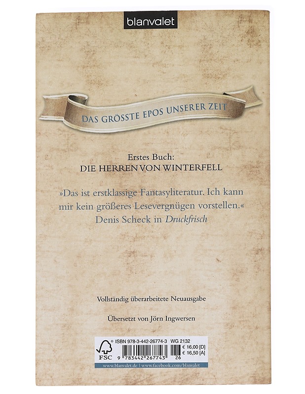 Die Herren von Winterfell - Martin, George R. R. - Fantasia- ja scifi - 10105630289 - 1
