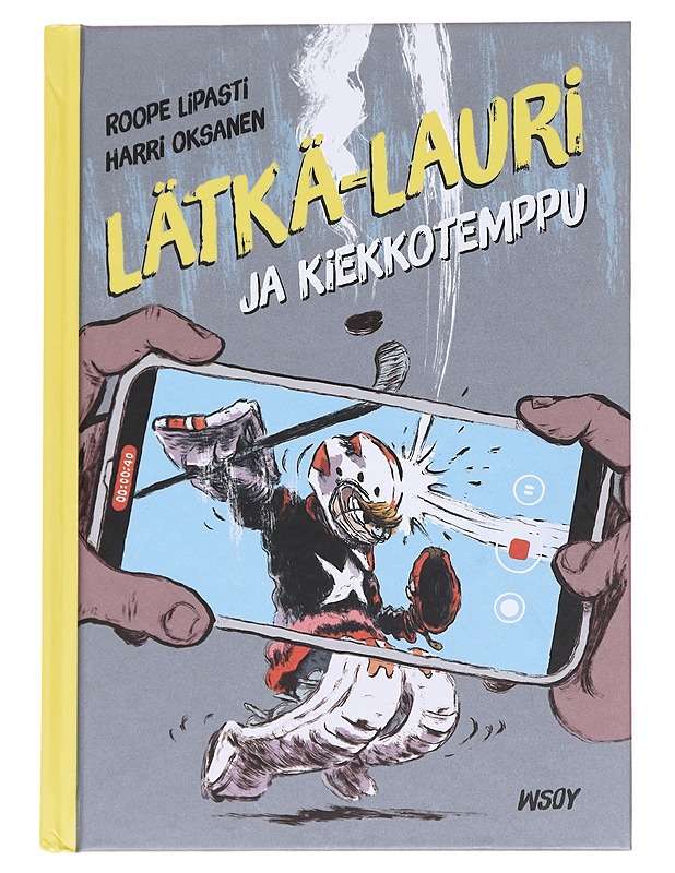 Lätkä-Lauri ja kiekkotemppu - Lipasti, Roope - Lastenkirjat - 10105630294 - 0