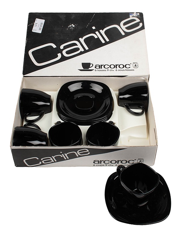 ARCOROC Carine espressosetti, 12 osaa - Lautaset ja kulhot - 10105630297 - 0