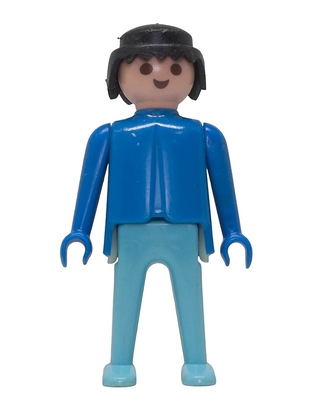 PLAYMOBIL Vintage Ratsuväen sotilas / Tietotyömies (Setti 3242 / 3244 / Geobra 1974) - Lasten figuurit - 10105630325 - 0