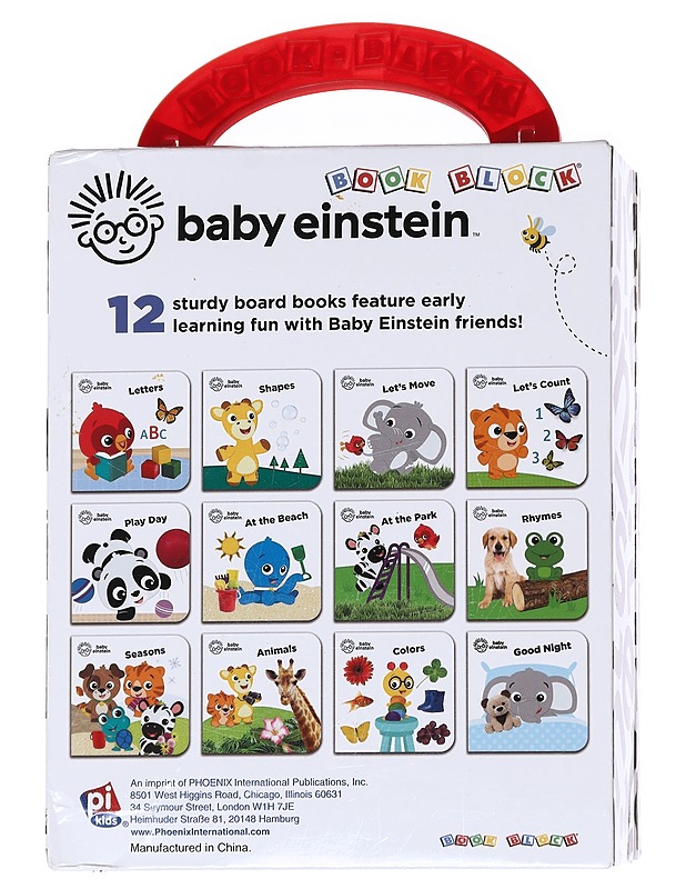 Baby Einstein: My First Library - PI Kids / Editors of Phoenix International Publications - Lastenkirjat - 10105630330 - 1