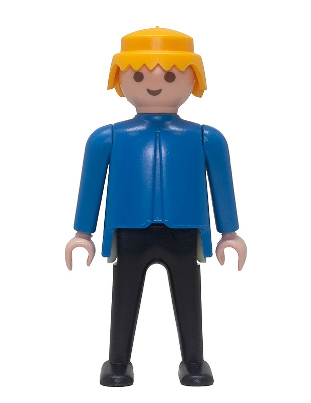 PLAYMOBIL Sinipaitainen vintage-hahmo (Geobra 1974 / Klicky) - Lasten figuurit - 10105630336 - 0