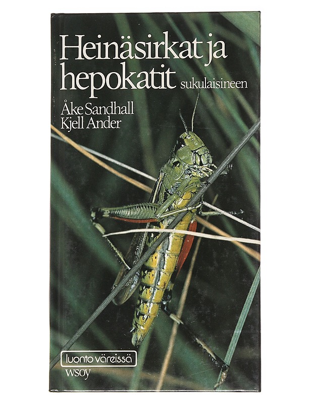 Heinäsirkat ja hepokatit sukulaisineen - Sandhall, Åke - Lemmikki- ja luontokirjat - 10105630345 - 0