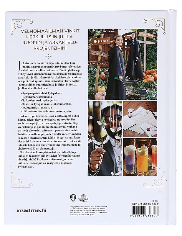 Maaginen juhlakirja / kokkausta, pelejä ja askartelua velhomaailman tapaan - Carroll, Jennifer - Ruokakirjat - 10105630360 - 1