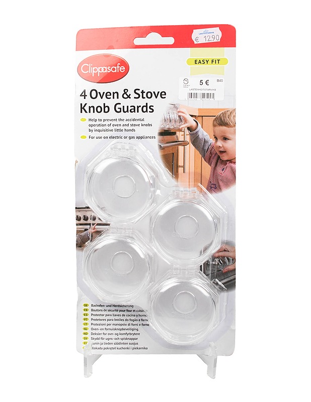 CLIPPASAFE Oven & Stove Knob Guards lieden nupin suojus - Muut urheiluvälineet ja vapaa-aika - 10105630369 - 0
