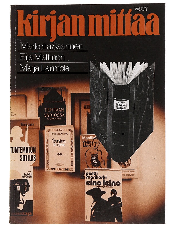 Kirjan mittaa - Saarinen, Marketta - Historiakirjat - 10105630370 - 0