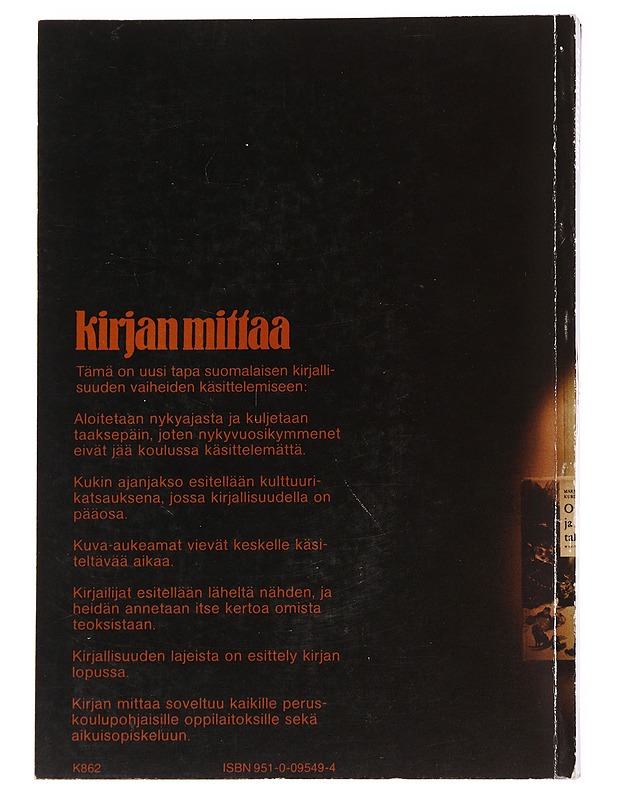 Kirjan mittaa - Saarinen, Marketta - Historiakirjat - 10105630370 - 1