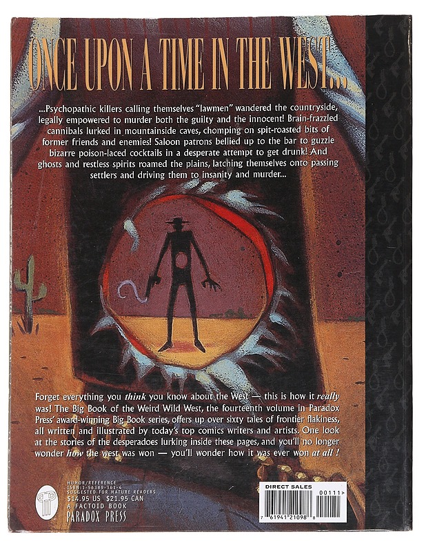 The Big Book of the Weird Wild West - John Whalen - Sarjakuvat - 10105630377 - 1