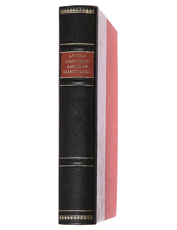 Luovutetun Karjalan säästöpankit - A. V. Tola - Historiakirjat - 10105630397 - 1