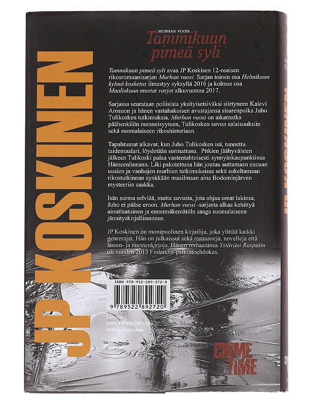 Tammikuun pimeä syli - JP Koskinen - Jännitys ja dekkarit - 10105630413 - 1