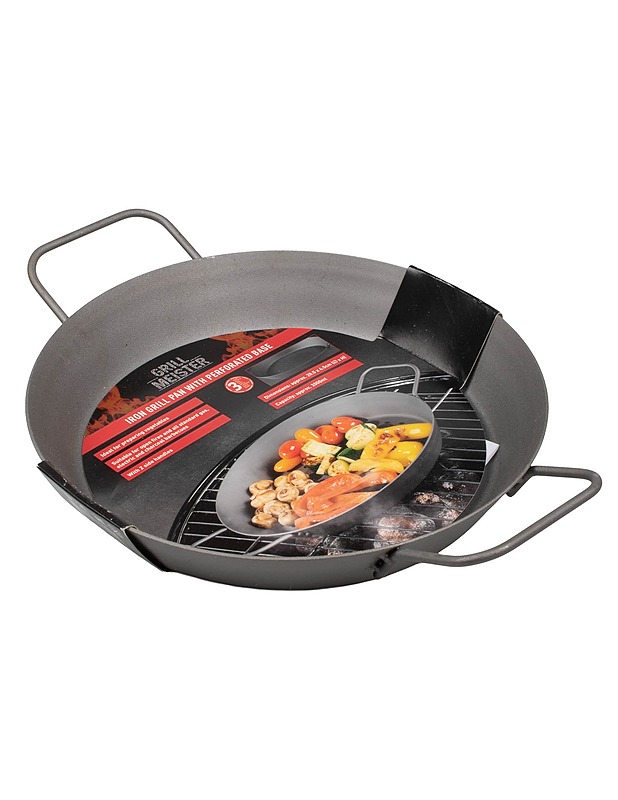 GRILLMEISTER rautagrillipannu - Pannut ja kattilat - 10105630415 - 0