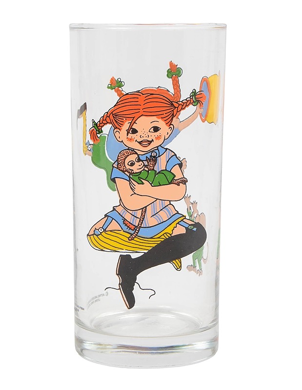 ASTRID LINDGREN Peppi Pitkätossu juomalasi - Lasit - 10105630422 - 1
