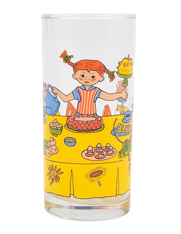 ASTRID LINDGREN Peppi Pitkätossu juomalasi - Lasit - 10105630423 - 1