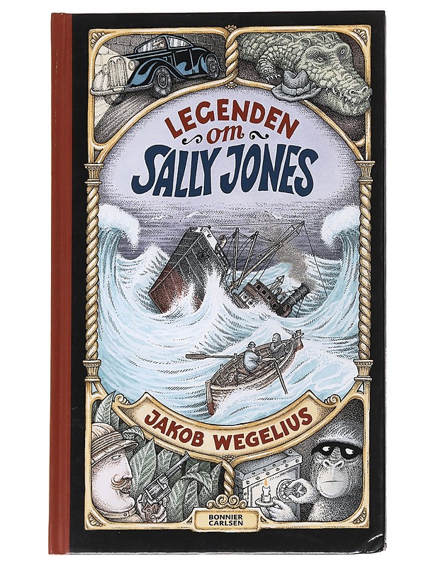 Legenden om Sally Jones - Jakob Wegelius - Sarjakuvat - 10105630432 - 0