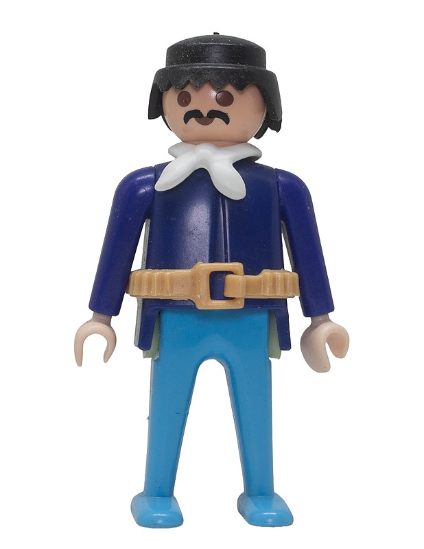 PLAYMOBIL Ratsuväen sotilas / Pohjoisvaltioiden sotilas (Setti 3244 / 3408 / Geobra 1974) - Lasten figuurit - 10105630444 - 0