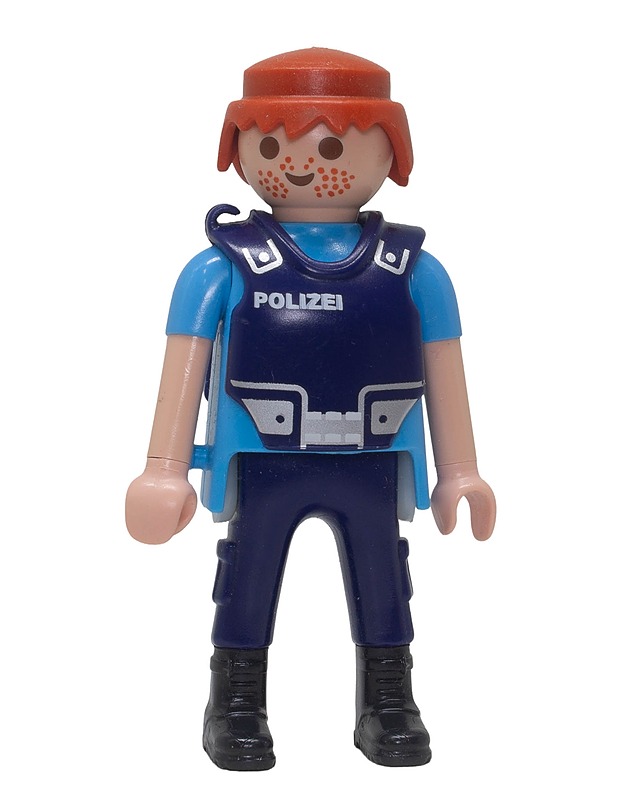 PLAYMOBIL Saksan poliisi / Polizist (Setti 6878 / 6924 / 9236) - Lasten figuurit - 10105630461 - 0