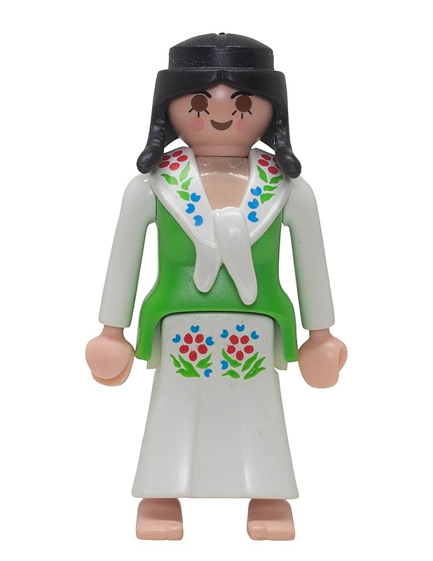 PLAYMOBIL Kukkatyttö / Kukkamyyjä (Setti 4526 / 4522 / Nostalgia) - Lasten figuurit - 10105630478 - 0