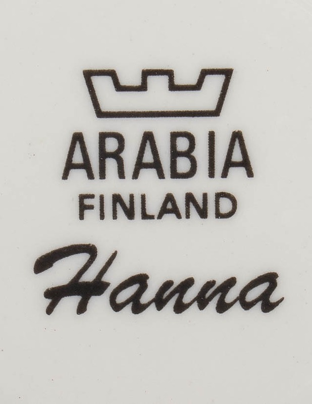 ARABIA Hanna -kahvikuppi-, tassi- ja pullalautanen -setti - Designsuosikit - 10105630615 - 2