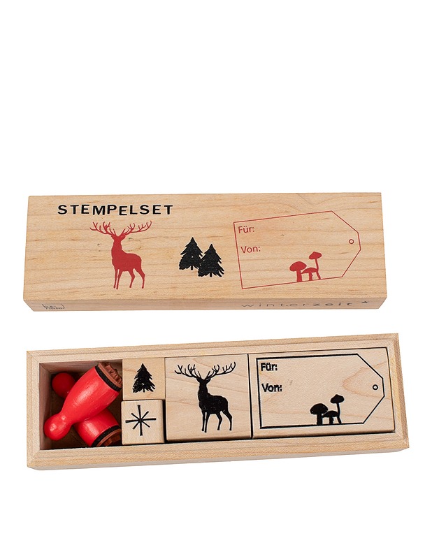 RÄDER Winterzeit leimasinsetti - Joulutuotteet - 10105630719 - 2