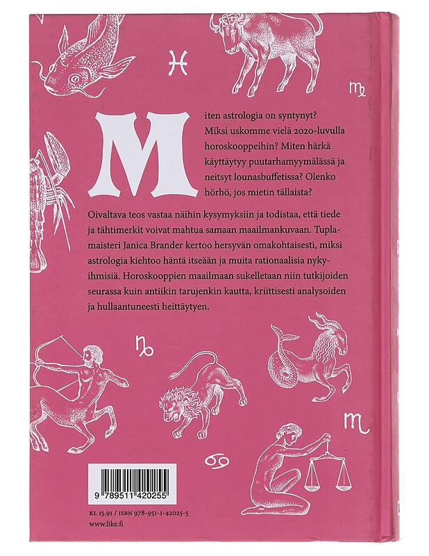 Astrologiaa epäilijöille - Janica Brander - Tietokirjat ja oppaat - 10105630741 - 1
