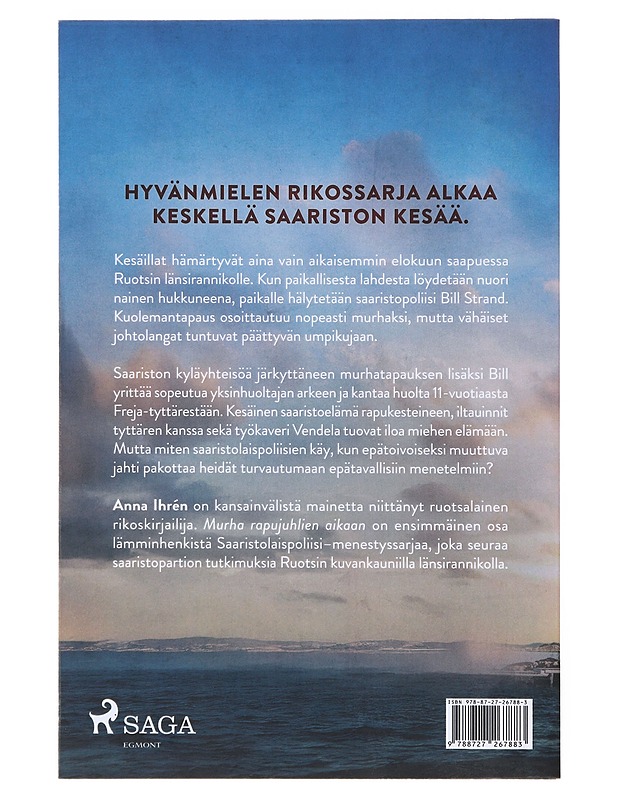 Murha rapujuhlien aikaan - Ihrén, Anna - Romaanit ja novellit - 10105630759 - 1