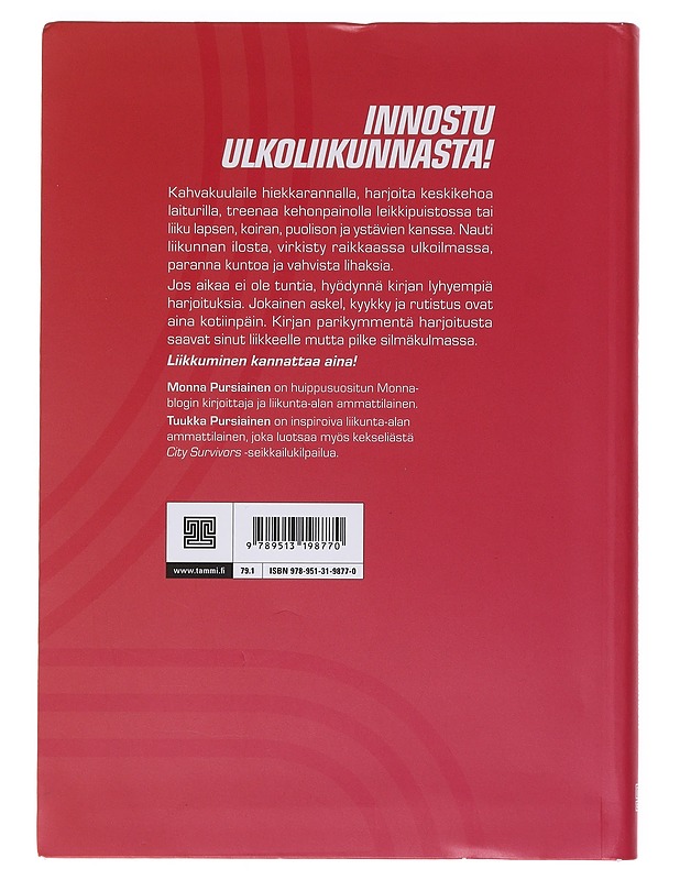 Ylös, ulos treenaamaan! - Pursiainen, Monna - Tietokirjat ja oppaat - 10105630790 - 1