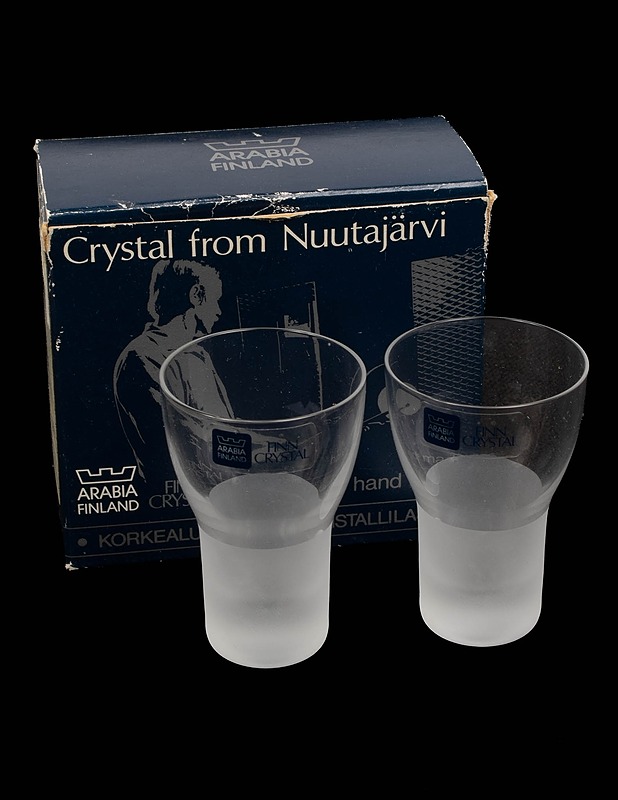 NUUTAJÄRVI Marius snapsilasit, 2 kpl - Designsuosikit - 10105630799 - 0