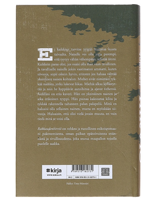 Rakkaudenhirviö - Saara Turunen - Romaanit ja novellit - 10105630847 - 1