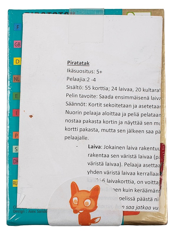 DJECO Piratatak strategiapeli - Seurapelit - 10105630884 - 1